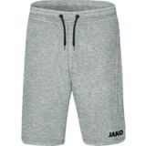Jako Base Joggingshort Heren - Lichtgrijs Gemeleerd | Maat: S