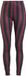 Gothicana by EMP Gothicana Zwart/rood gestreepte legging - Dames - 5XL