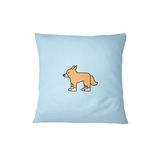 Bona Basics, Decoratieve kussenhoes, Lichtblauw, 60x60 cm