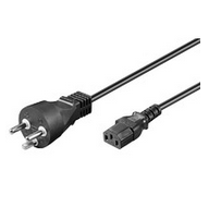 MicroConnect PE12041R - Netsnoer - IEC 320 - 1m