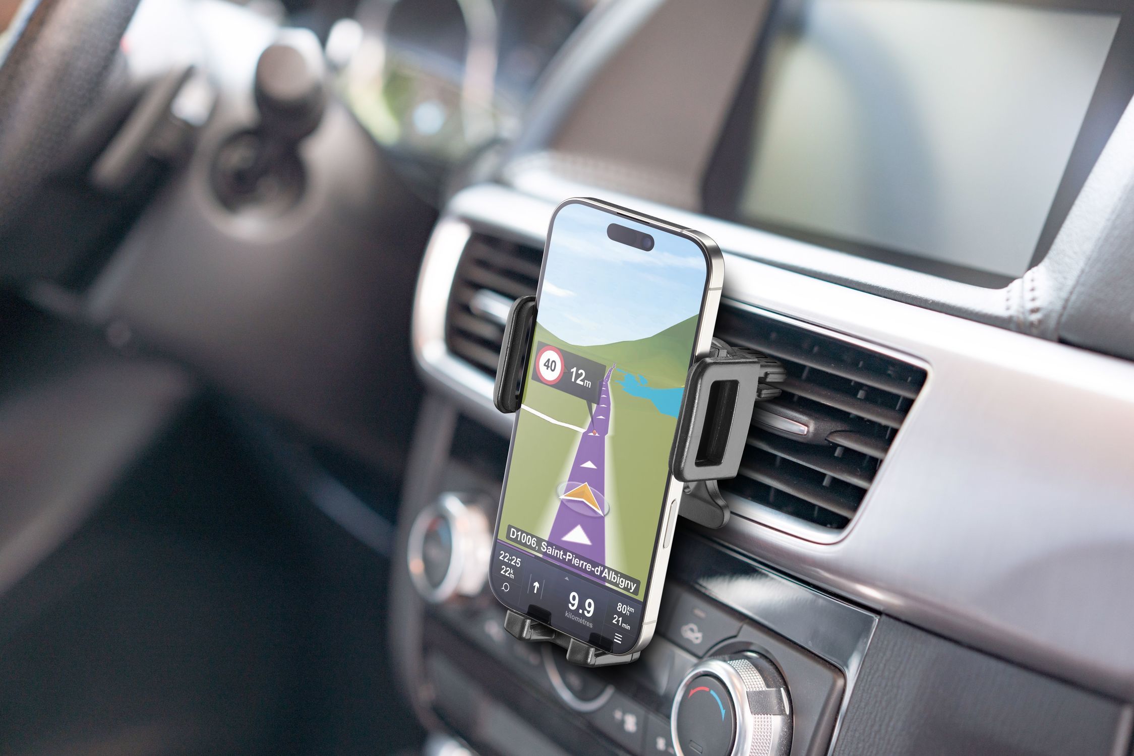 Cellularline Car Vent Mount - Universal - Black