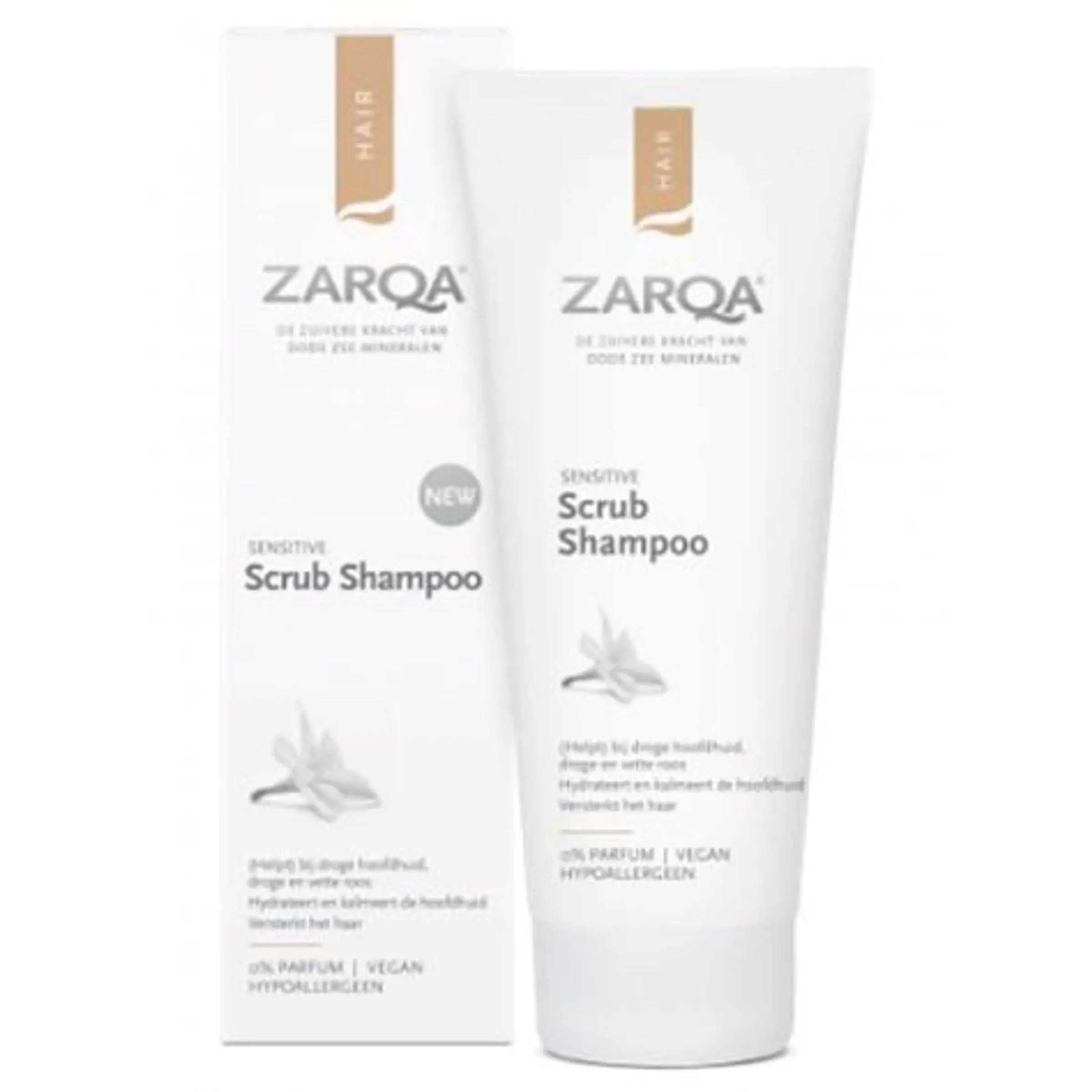 Zarqa Sensitive Scrub Shampoo - 200 ml