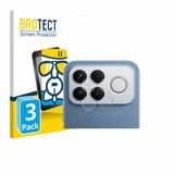 BROTECT Screenprotector 3 Stuks voor Xiaomi Poco F8 Ultra 5G (ALLEEN Camera Lens) Transparant