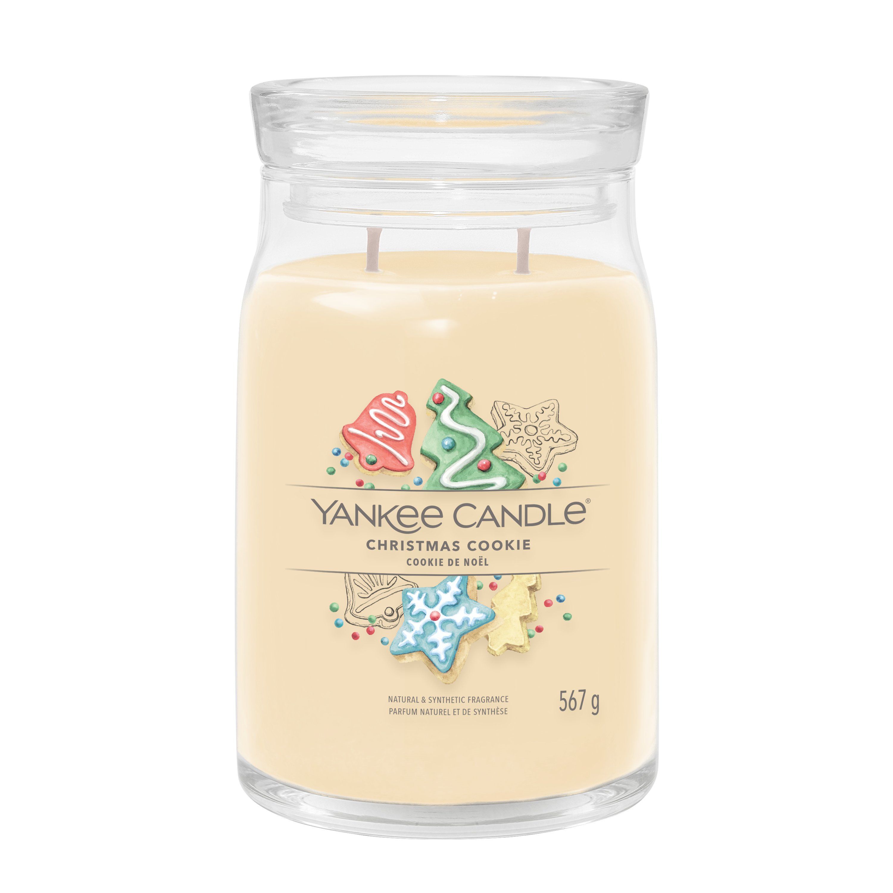 Yankee Candle Signature Cylinder Candle - Vanilla - Yellow - 90h
