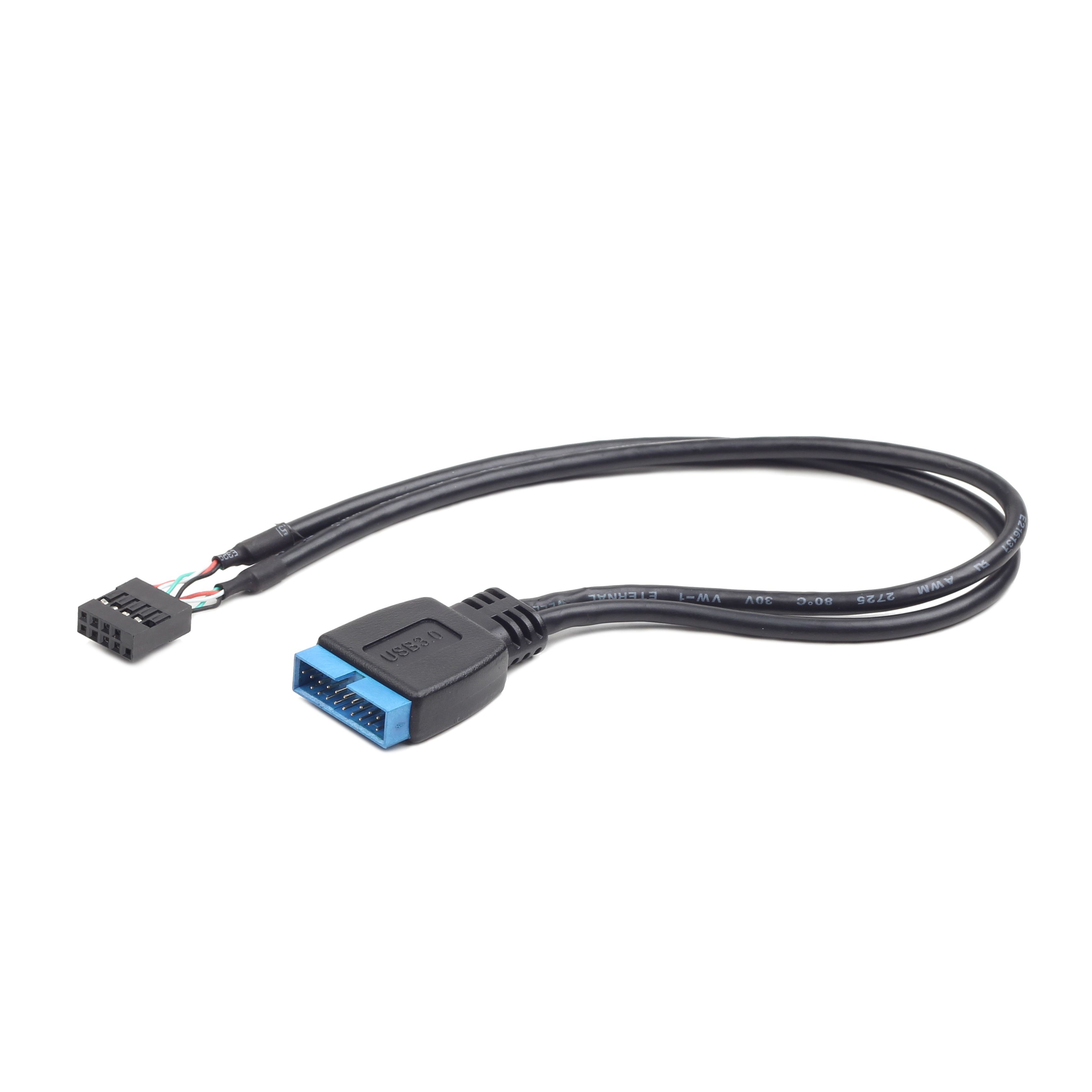 CableXpert CC-U3U2-01 USB-kabel 0,3 m Zwart