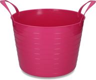 Vplast Paard accessoires Bucket V-Trug Flexi Pink 40 L
