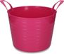 Vplast Paard accessoires Bucket V-Trug Flexi Pink 40 L