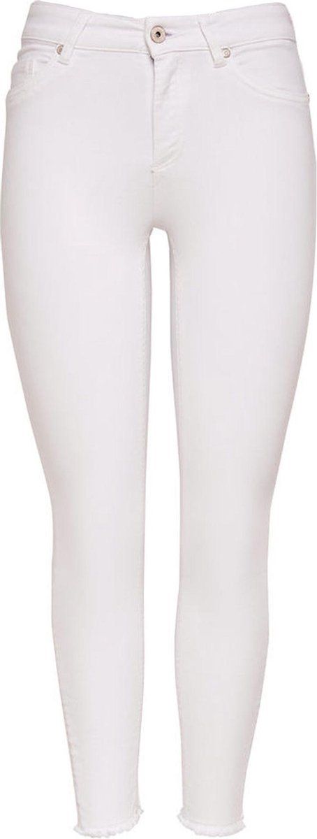 ONLY ONLBLUSH LIFE MID SK RAW ANK REA0730 Dames Jeans Skinny Fit - W28/L32
