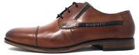 Bugatti Leagro chaussures homme élégant à lacets marron business