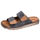 Fischer 566662 herenslippers, Blauw