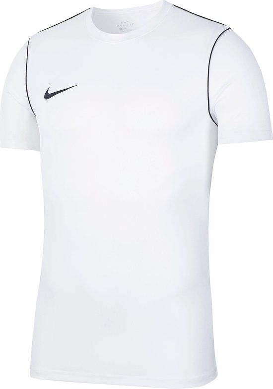 Nike Dri-FIT Men's Sports Shirt - White/Black - Size S