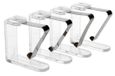 Koopman International 20x stuks klemmen voor tafelkleed transparant
