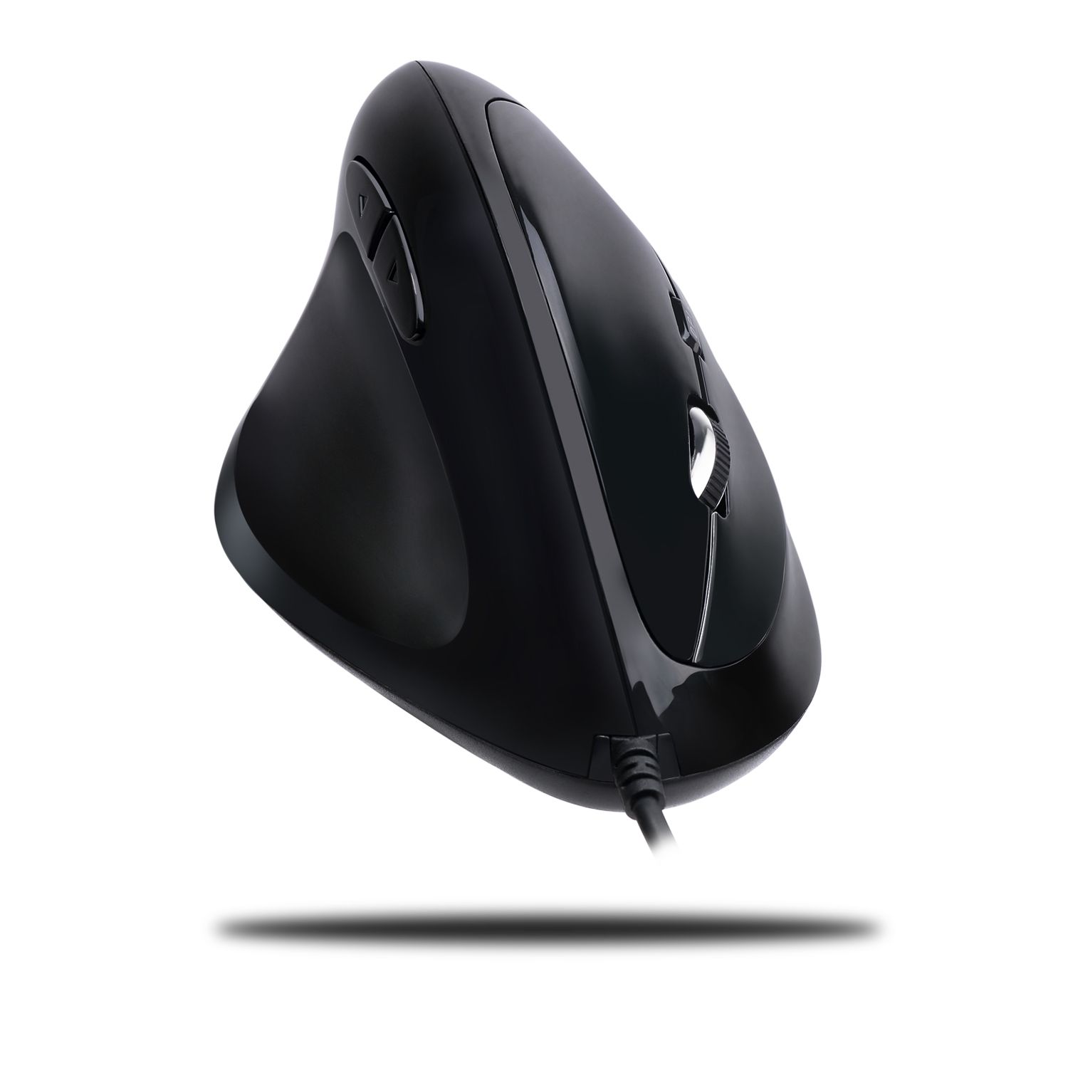 Adesso iMouse E7 Left-Handed Gaming Mouse - 6400 DPI - USB Type-A - Black