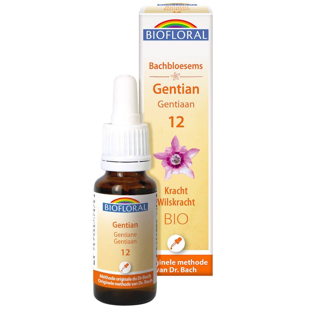 Pranarom International Biofloral Bachbloesems 12 Gentiaan Bio 20 ml