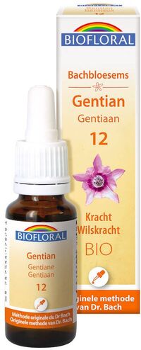Biofloral Bachbloesems 12 Gentiaan Bio 20 ml