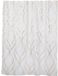 Tendance Douchegordijn Dubai - met ringen - wit/goud - polyester - 180 x 200 cm - wasbaar