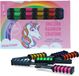 Lucky Horse Unicorn Regenboog Paardenkrijt – Manen – Haarkrijt – Regenboog Haarverf - 6 stuks