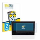 BROTECT - Screenprotector voor Hyundai Tucson NX4 2021 Infotainment System 10" - Folie Beschermfolie matte 2 Stuks