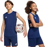 adidas teamwear adidas T-shirt Entrada 26 Sleeveless Jersey Donkerblauw - Maat 116cm