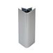 Nordlinger Pro 790024 sokkelaansluiting, kunststof, aluminiumgrijs, 16/19 x 150 mm