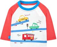 Boboli T-shirt à manches longues blanc 24 mois Enfants