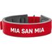 HUNTER hondenhalsband NEOPREN REFLECT FC BAYERN MÜNCHEN, grijs/rood, Maat 50
