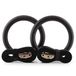 FSG28062 FSG Gym Rings paar gymnastiekringen met verstelbare riem voor crossfit fitness | suspensie-oefeningen met lichaamsgewicht | extreem sterke ABS-kunststof (Ø 23 cm)