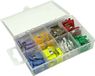 ESKA 340.750 Standaard steekzekering (auto) 4 A, 5 A, 7.5 A, 10 A, 15 A, 20 A, 25 A, 30 A Violet, Oranje, Bruin, Rood, Blauw, Geel, Wit, Groen