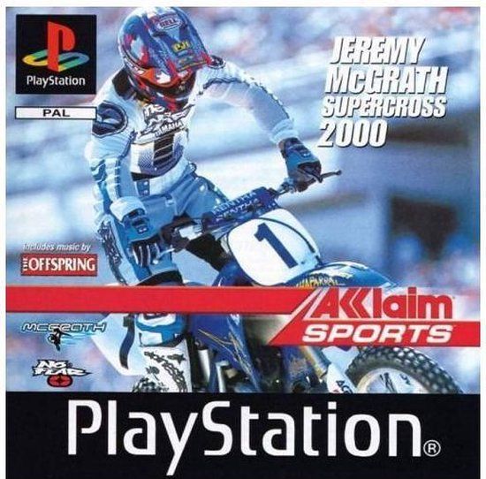 Acclaim Entertainment Jeremy Mc Grath PS1