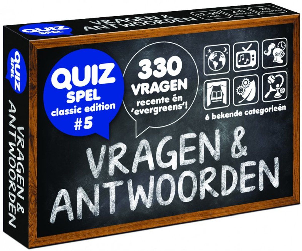 Puzzles & Games Vragen & Antwoorden #5 - Trivia Quiz en Aanvulset
