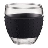 Bodum Pavina Verre Zwart, Transparant 2 stuk(s)