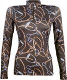 HKM Allure shirt olijfgroen XXS