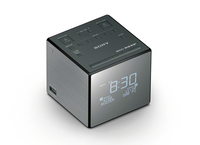 Sony XDRC1DBP Radio Klok - DAB/DAB+/FM - Zwart/Zilver