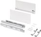 Emuca Outdoor Vertex 3D 60kg Ladehoogte 242mm, diepte 500mm, Staal, Wit gelakt