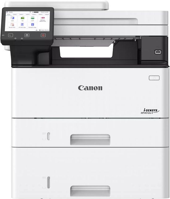 Canon i-SENSYS MF461dw II - Multifunctionele Printer - Zwart-Wit - 36 ppm - 5 inch Touchscreen