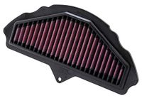 K&N vervangingsfilter compatibel met Kawasaki ZX10R Ninja 2008-2010 (KA-1008)