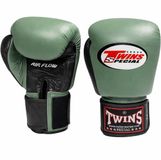 Twins Special BGVL Air Bokshandschoenen Air Mesh Zwart/Olijfgroen 16 oz