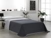 Martina Home Sprei, omkeerbaar, 100% polyester, antraciet, bed 150 cm
