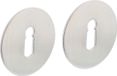 Intersteel Rozet met sleutelgat 55x2 mm zelfklevend rvs geborsteld