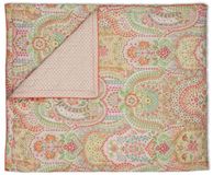 Pip Studio Jabali Flower Bedsprei - 220x260 cm - Koraalrood