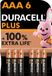 Duracell Pile Plus 6xAAA - 10 pièces