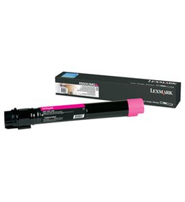 Lexmark X950X2MG Magenta Toner Cartridge - 24000 Pages - Compatible with X950de, X952de, X954de
