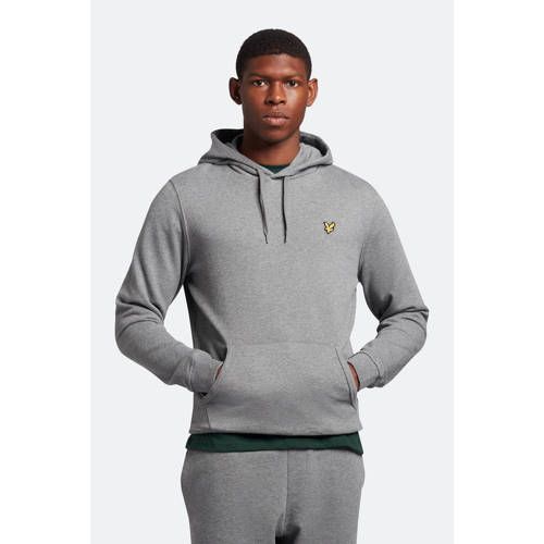 Lyle & Scott Hoodie - Mid Grey Marl