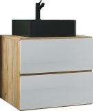 VCM meuble-lavabo 2 pièces Lendas S BL