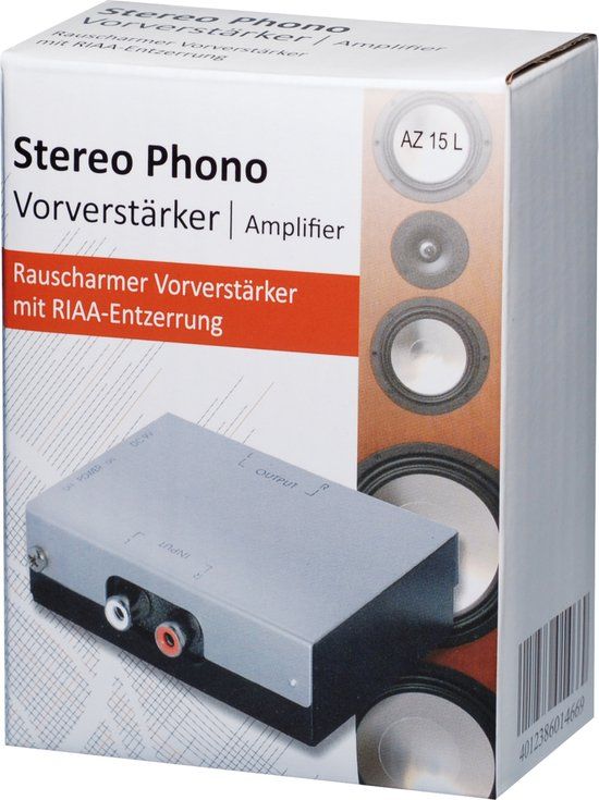transmedia Stereo Phono voorversterker