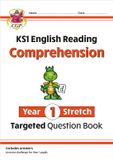 KS1 CGP KS1 English Year 1 Stretch Reading Comprehension Targeted Question Book (with Answers)