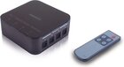 Marmitek Connect TS41 - Digital Optical Audio Switch - 4 in / 1 out - Black