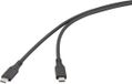 Renkforce RF-6830438 USB-kabel USB 4.0 USB-C stekker 1.00 m Zwart