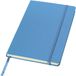 Merkloos Schrift met harde kaft gelinieerd A5 - Blauw - School schrift - opschrijfboekje - notitieboekje - 80 pagina