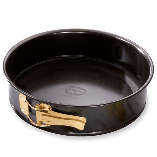 Dr. Oetker 2530 - Bakvorm - rond - zwart - 20x20cm